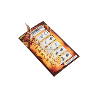 Prix de gros Pas cher Top Qualité Coloré Break Open Billets Pull Tabs Cartes de Jeu Billets