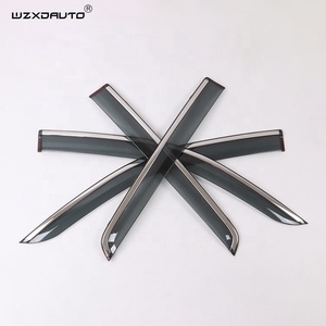 Deflectores de Viento para Ventanas de Auto WZXD con Línea de Acero para Vigo 2012 2014 - Product Image 3