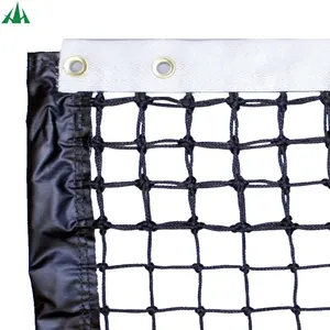 C Tennis Net thể thao hàng hóa professional12.8m sân tennis Net đôi bện