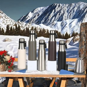 2025 mới tùy chỉnh 500ml thép không gỉ chân không <span class=keywords><strong>Flask</strong></span> xách tay thể thao ngoài trời drinkware cho đi bộ đường dài kỳ nghỉ - Product Image 2