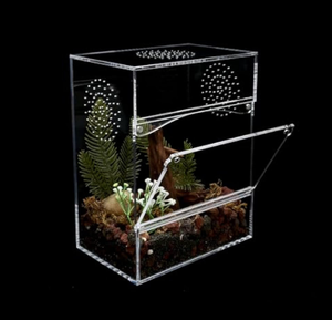 <span class=keywords><strong>Acryl</strong></span> Rechteckiger Reptilien käfig <span class=keywords><strong>Terrarium</strong></span> Haustier Produkt gehäuse für Insekten Chamäleon Eidechse Springen Spinne-für den Sommer - Product Image 5