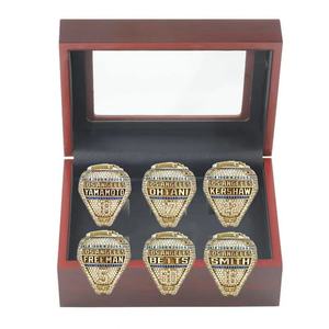แหวนโลหะที่ระลึกชุดแชมป์เบสบอลลอสแอนเจลิส ดอดเจอร์ส ปี 2025 ล่าสุด ชุดสะสมสำหรับผู้ชาย - Product Image 3