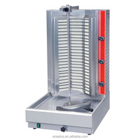 Machine à Kebab Verticale Électrique Commerciale, Machine à Shawarma, Machine à Barbecue Turc, Grill à Kebab Rotatif PE-2
