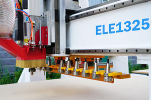 1325 Router CNC de 4*8 pies con husillo de bolas, ATC, nesting, 3 ejes, precisión de 0.03mm, husillo de 9kW, máquina de corte y tallado de madera para cocina - Product Image 3