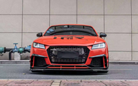 Prix d'usine Lame avant, Jupes latérales, Diffuseur arrière et Aileron en fibre de carbone pour Audi TT TTRS TTS Haute Qualité