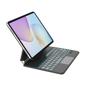 Tastiera Magic per <span class=keywords><strong>Huawei</strong></span> <span class=keywords><strong>MatePad</strong></span> <span class=keywords><strong>11</strong></span>.5 (2025-2026) con Touchpad Integrato e Cover Retroilluminata a 7 Colori RGB - Bestseller - Product Image 1