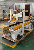 Machine de fermeture et d'encollage de cartons à prix d'usine, scelleuse de rabats supérieurs de boîtes, plieuse de rabats pour tailles aléatoires