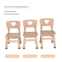Chaise d'enfant moderne et minimaliste en plastique avec siège antidérapant et design épaissi pour usage scolaire