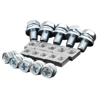 Boulons et écrous de batterie de moto M5 M6 Vis 12V avec écrous carrés pour 150cc 200cc 250cc 350cc 400cc