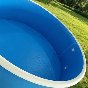 อ่างแช่น้ำเย็นแบบพกพา Deep Blue Drop Stitch Inflatable Cold Plunge Tub สำหรับการฟื้นฟูร่างกายกลางแจ้ง - Product Image 3