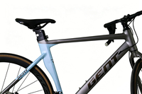 Vélo de route en alliage d'aluminium 29 pouces 700C avec guidon drop, 21, 27 ou 30 vitesses, freins à disque hydrauliques, VTT léger, vente en gros
