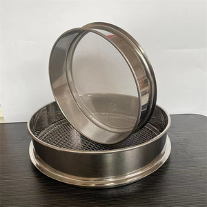 Sàng nhà sản xuất 5 10um 20 25 40 50 60 63 90 125 150 250 250 micron lưới thép không gỉ sàng phòng thí nghiệm kiểm tra cơ thể - Product Image 3