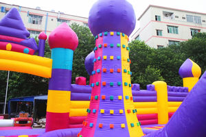 LILYTOYS Fun Indoor Outdoor Fun Entertainment Parc à thème gonflable commercial géant à vendre Terrain de jeu gonflable - Product Image 6