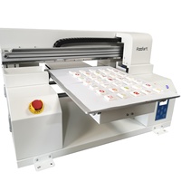 Printer Inkjet Makanan Otomatis Foodart X2 2025 yang Ditingkatkan untuk Printhead I3200, Area Cetak 420x600mm, Garansi 1 Tahun