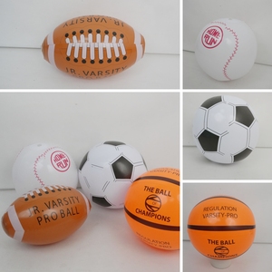 Trẻ em PVC đồ chơi bóng Inflatable bóng bay nhựa bóng đá bóng rổ bóng đá bóng chày cho vui vẻ trò chơi bãi biển biểu tượng cá nhân - Product Image 4