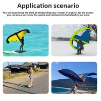 Nouvelle planche de surf gonflable HD pour sports extrêmes nautiques, wingfoil, kitesurf, SUP, en nylon