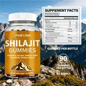 ऊर्जा और जीवन शक्ति 3000 मिलीग्राम आहार पूरक के लिए उच्च शक्ति प्राकृतिक कार्बनिक हिमलयन शिलजीत गमी कैंडी - Product Image 2