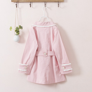 Produits les plus vendus en Chine pour les nouvelles conceptions de manteaux : Manteau long classique pour filles - Product Image 3