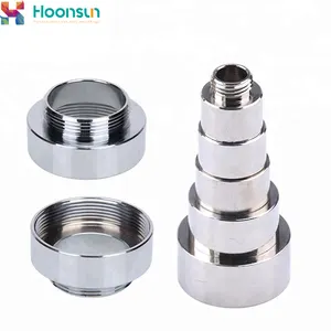 Hexagonal or Round 5mm M PG hot sale IP54 nickel plated brass metal enlarger