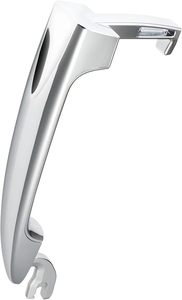 Manija de Puerta Exterior Cromada para Automóvil, Compatible con Lancia <span class=keywords><strong>Ypsilon</strong></span> 2003-2011 735350098 735409026 735434134 735434132 - Product Image 5