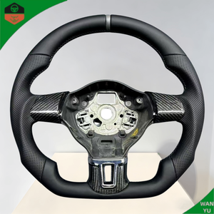 Volant sport en cuir pour VW Polo Golf 6 <span class=keywords><strong>GTD</strong></span> Jetta pour Passat B7 B8 GTI <span class=keywords><strong>GTD</strong></span> <span class=keywords><strong>Golf7</strong></span> Mk7 - Product Image 5