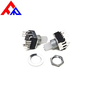 New EC12 Encoder with White LED Illuminated Shaft, <b>Push</b>-<b>button</b> <b>Switch</b>, 24 PPR, Suitable for Electronic and Electrical Encoders. - Product Image 3