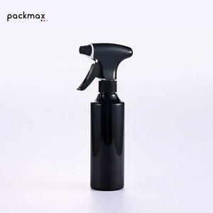 250ml Black Plastic High Pressure Continuous Spray <b>Bottle</b> – Fine <b>Mist</b> Atomizer for Cosmetic Salon Use - Product Image 1