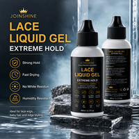 Adhésif pour perruques en dentelle à base d'eau, formule personnalisée, avec protecteur de cuir chevelu et service d'étiquetage privé pour les entreprises internationales de perruques