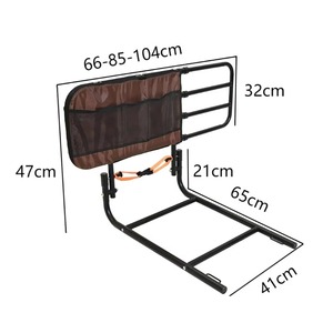 OEM Metal <b>Bed</b> Assist <b>Railings</b> Collapsible Folding Bracket Elderly Safety Home Care Barrier <b>Side</b> Rehabilitation Therapy Supplies - Product Image 4