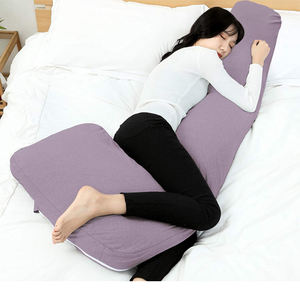 Massage <span class=keywords><strong>L</strong></span>-förmige Mutterschaft Bambus Gedächtnis Schwangerschaft <span class=keywords><strong>L</strong></span>-förmiges Ganzkörper kissen - Product Image 5