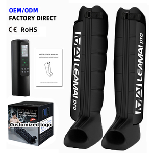 Système de récupération par compression d'air pour les pieds et les jambes entières – <span class=keywords><strong>Bottes</strong></span> à pression dynamique pour thérapie rapide – Appareil <span class=keywords><strong>professionnel</strong></span> pour la circulation et le soulagement de la douleur - Product Image 2