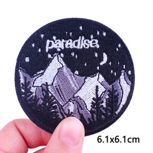 Patchs brodés pour le camping en montagne, à thermocoller sur les vêtements, appliques pour vêtements, accessoires DIY - Product Image 5