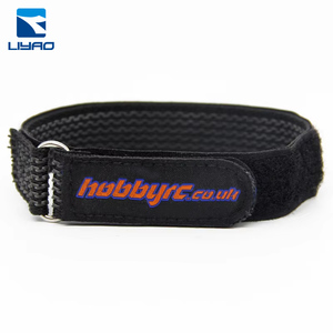 페이스 북 뜨거운 판매 후크 스트립 미끄럼 방지 케이블 타이 및 루프 더블 레이어 고무 금속 버클 무료 나일론 해제 - Product Image 2