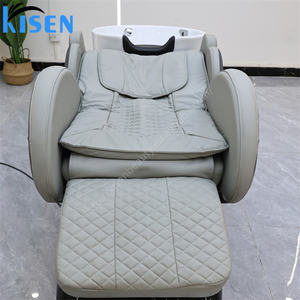 Kisen Salon Canapé <span class=keywords><strong>Shampooing</strong></span> Lit de massage Styling Dressing Chair Machine à laver les cheveux personnalisée Garantie d'un an Meubles - Product Image 5
