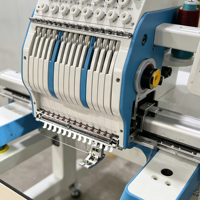 Machine à broder à tête unique pour vêtements, perles, sequins et broderies
