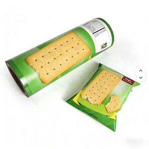 Film d'emballage alimentaire laminé en aluminium, résistant à l'humidité, de qualité alimentaire, imprimé sur mesure à Guangzhou, pour chips, popcorn et biscuits - Product Image 1