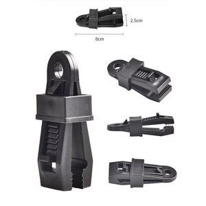 Pince <span class=keywords><strong>pour</strong></span> tente crocodile en plastique Pince <span class=keywords><strong>pour</strong></span> bâche de camping Pince <span class=keywords><strong>pour</strong></span> bâche de camping <span class=keywords><strong>Pinces</strong></span> <span class=keywords><strong>pour</strong></span> attaches de tente - Product Image 2