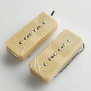 Großhandel Alnico 5 Magnet Elfenbein Seifens tange Single Coil <span class=keywords><strong>Pickup</strong></span> P90 Gitarren <span class=keywords><strong>Pickup</strong></span> für E-Gitarren-Teile - Product Image 1