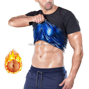 Vêtements de sport pour hommes Chemise de compression pour le piégeage de la chaleur brûlant les graisses - Product Image 1
