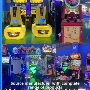 Machine de jeu d'arcade à monnayeur pour deux joueurs, avec fonctions de combat, de conduite de moto, de tir dynamique, de danse circulaire et de jeu de tir circulaire, modèle cadeau - Product Image 4