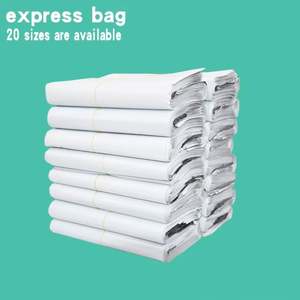 Sac de livraison express 100 % biodégradable, indéchirable, en plastique LDPE HDPE, blanc, gris, rose, bleu, vert, pour clients sélectionnés - Product Image 1