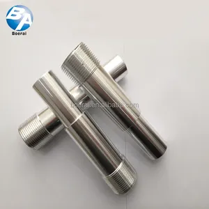 Boron carbide nozzle Venturi, panjang nozzle 135mm lubang dalam 4.8mm dengan nozzle holder