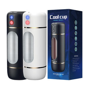 Masturbador Masculino de Paredes Gruesas, Suave y Liso, con Masaje de Próstata, Recargable por USB, 9 Frecuencias, Impermeable, para un Orgasmo Fácil - henho - Product Image 1
