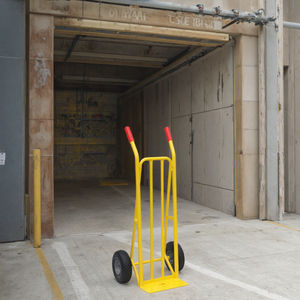 Keranjang bergerak grosir OEM yang dapat disesuaikan troli truk tangan roda padat ban pneumatik 300kg Industrial - Product Image 3