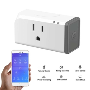 <span class=keywords><strong>SONOFF</strong></span>-minienchufe inteligente S31 US, <span class=keywords><strong>enchufe</strong></span> de 15A con Wifi, Control remoto, función de sincronización, uso de energía, Monitor, funciona con Alexa - Product Image 2