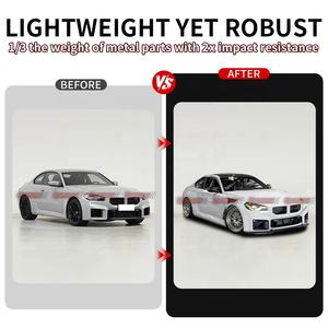 Guardabarros Laterales de Fibra de Carbono Estilo Alpha N de Calidad Superior para BMW M2 G87 - Product Image 4