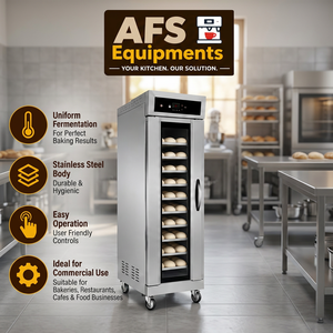 Armoire de levage électrique professionnelle AFS Equipments à 13 plateaux en acier inoxydable, 2,8 kW, 220 V, 50/60 Hz, usage commercial, capacité de 28 Qt - Product Image 3