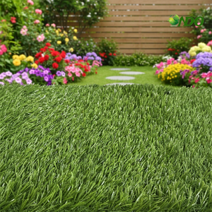Gazon artificiel en PP de 15 mm et 25 mm, <span class=keywords><strong>tapis</strong></span> synthétique pour <span class=keywords><strong>pelouse</strong></span>, pour usage extérieur, pour terrains de jeux, revêtement de sol, <span class=keywords><strong>tapis</strong></span> d'herbe artificielle pour la course à pied - Product Image 3