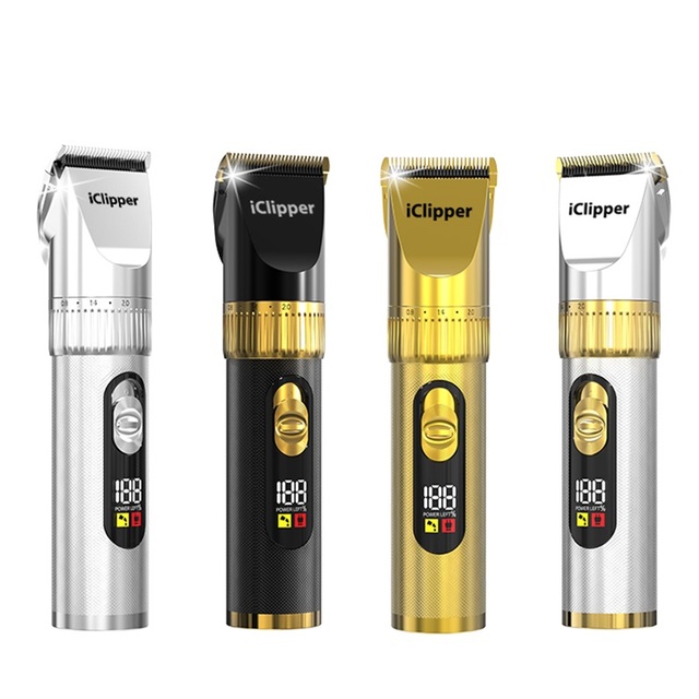 Iclipper-X9 Wholesale Hair Clipper Professional Barber Rechargeable Electric Hair Trimmer