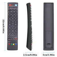 Remplacement universel pour toutes les télécommandes Technika TV, également compatible avec les téléviseurs Technika/Blaupunkt LCD LED 3D HD PVR